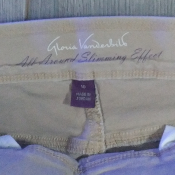 👖~Gloria Vanderbilt~Size 10~Khacki~Jegging~👖 - Picture 7 of 7